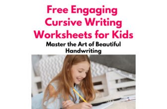 Free cursive writing worksheets kids