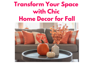Home decor for fall
