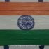 Tricolour Candles with popsicle sticks and glittery tapes | Republic Day and Independence Day crafts