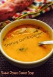 Sweet Potato Carrot Soup with Almonds Recipe