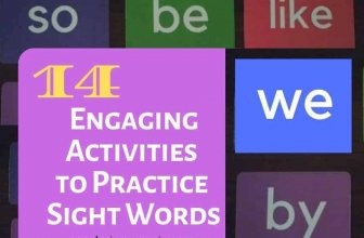 Fun and easy ways to Practice Sight Words at home – NO prep activities that really work
