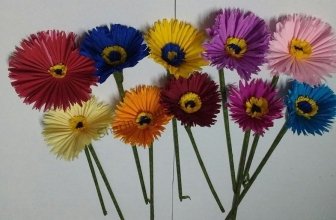 How to make Crepe Paper Daisies