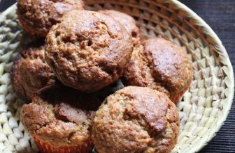 Healthy Eggless Banana Oats Muffins Recipe