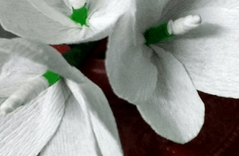 How to make easy crepe paper flowers