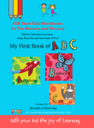 SOE store Kids Alphabets activity book Preschool Worksheets for Nursery Prenursery – My first book of ABC (Capital Alphabets activity workbook) for toddlers preschoolers (2-4 years) – Identification, Recognition and Phonics Sound Matching activities