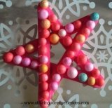 Amazingly simple Christmas Star Ornaments with Popsicle Sticks