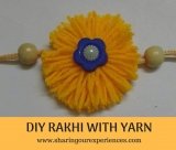 DIY Handmade Yarn Rakhi | Handmade with love