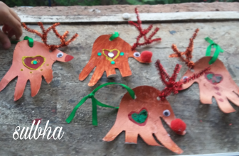DIY Reindeer Hangings