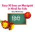 Easy 10 lines on rose in Hindi for kids