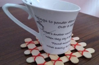 Ice-cream Popsicle Sticks Coaster