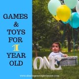 Games and toys for one year old kid