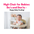 Optimal Timing: When Can a Baby Safely Use a High Chair?