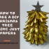 Easy Tutorial on How to make DIY Christmas Tree with Yarn- Perfect craft for kids