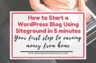 How to start a WordPress blog using Siteground in 5 minutes | First step to earn money from your blog #Blogging #Siteground #Bloggingtips #Startablog
