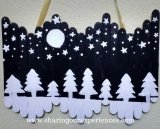 How to make a beautiful homemade wall hanging by Ice cream stick painting