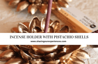 Incense Holder With Pistachio Shells | Best out of waste crafts #Crafts #DIY #Bestoutofwaste