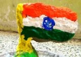 National Flag using Clay