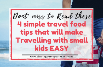 4 simple Travel food tips that will make travelling with small kids easy