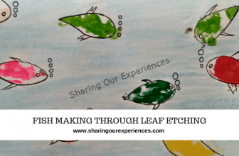Fish Making Through Leaf Etching