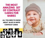 How to use Black & White High Contrast Cards for Babies (0-6 months old) for happier tummy time and brain development (Visual stimulation)