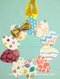 Very easy DIY Easter Wreath with Paper| Easy Handmade Crafts