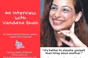 Meet Vandana Shah – an award winning Divorce Lawyer, Author and Columnist