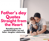 80+ Heartfelt Father’s Day Quotes for Father and Son