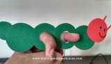 DIY Caterpillar Finger Puppet