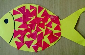 DIY cut and paste activity for toddlers