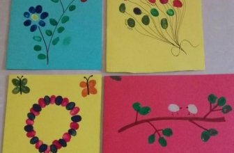 Fingerprint Greeting Card – Activity For Kids