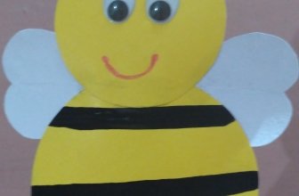 Very easy Honey Bee Finger Puppet | Fun crafts for kids