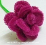 How to make rose with Pipe cleaner| Easy Pipecleaner rose craft