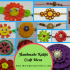 DIY Zip Rakhi | Homemade Rakhi with coloured zips