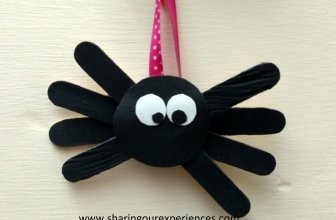DIY Spider craft for toddlers and preschoolers | Easy popsicle sticks crafts for kids